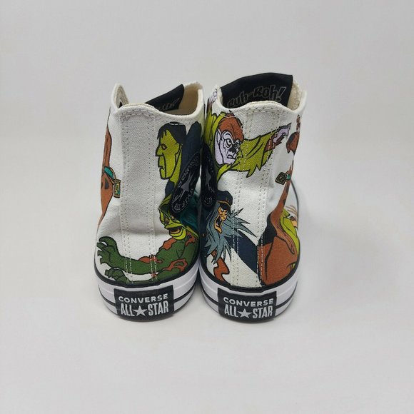 NEW Converse CTAS Scooby Doo Hi Mens Womens Multi - Picture 9 of 11